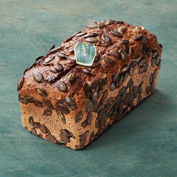 Roggenmisch-Vollkornbrot mit Kürbiskernen