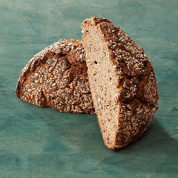 Roggenvollkornbrot mit Saaten